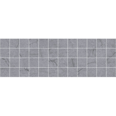 Rock Декор мозаичный серый MM11187 20х60