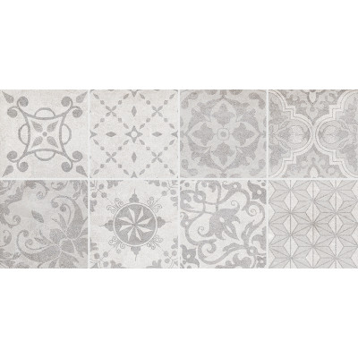 Bastion Декор с пропилами мозаика серый 08-03-06-453 20х40