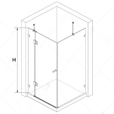 Душевой уголок RGW HO-044