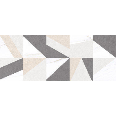Elegance Плитка настенная белый мозаика 20х50